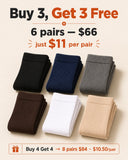 Buy 3 Get 3 Free bundle — 6 pairs of compression socks for $66, just $11 per pair